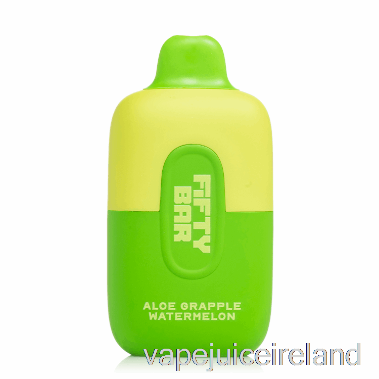 Vape Flavours Fifty Bar 6500 Disposable Aloe Grapple Watermelon